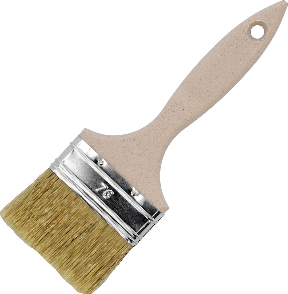 Flachpinsel Englisch 76 mm Naturborsten