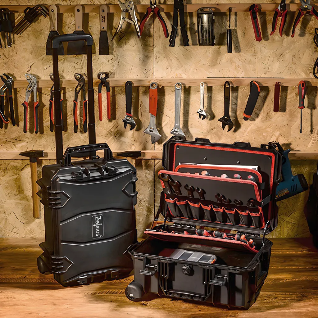 Mallette de Transport à Roulettes pour Déplacer vos Outils sans Effort