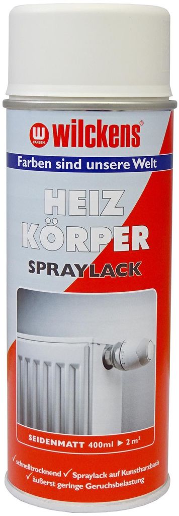 Heizkörper Lackspray weiß seidenmatt 400ml Heizung Produktbild 