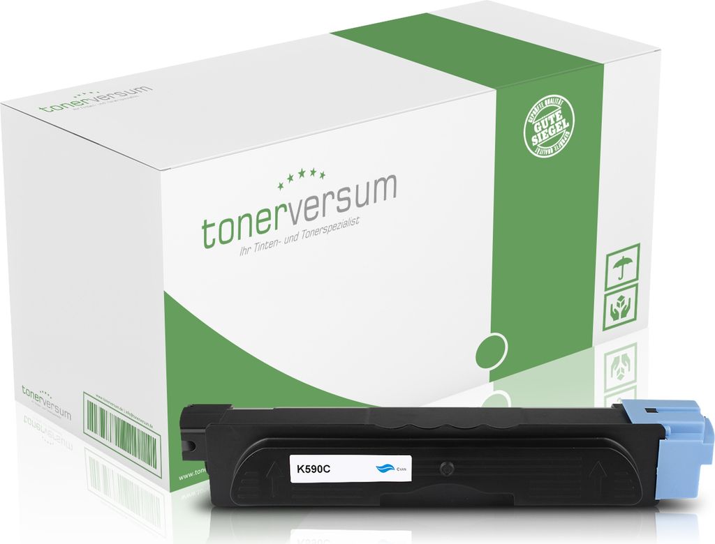 Alternativ zu Kyocera TK-590C / 1T02KVCNL0 Toner Cyan