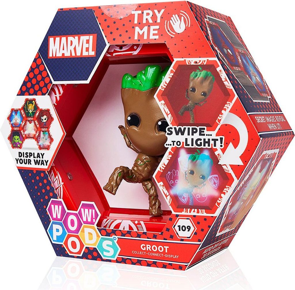 Marvel, Marvel, Wow! Groot-figuur, in doos, meerkleurig, Productafbeelding 