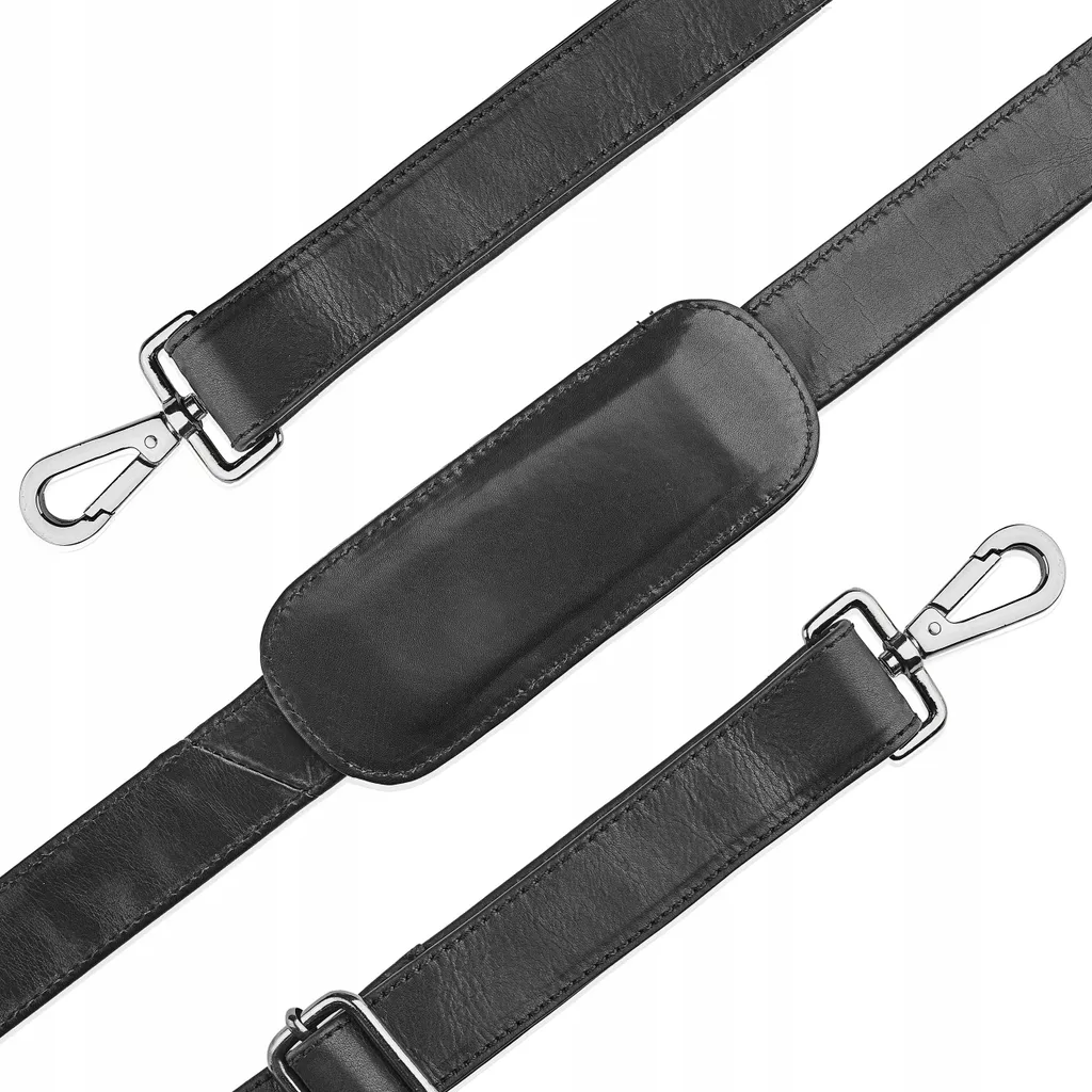 TBS STRAP BLACK Cinghia di ricambio per borse Vintage e Cambridge