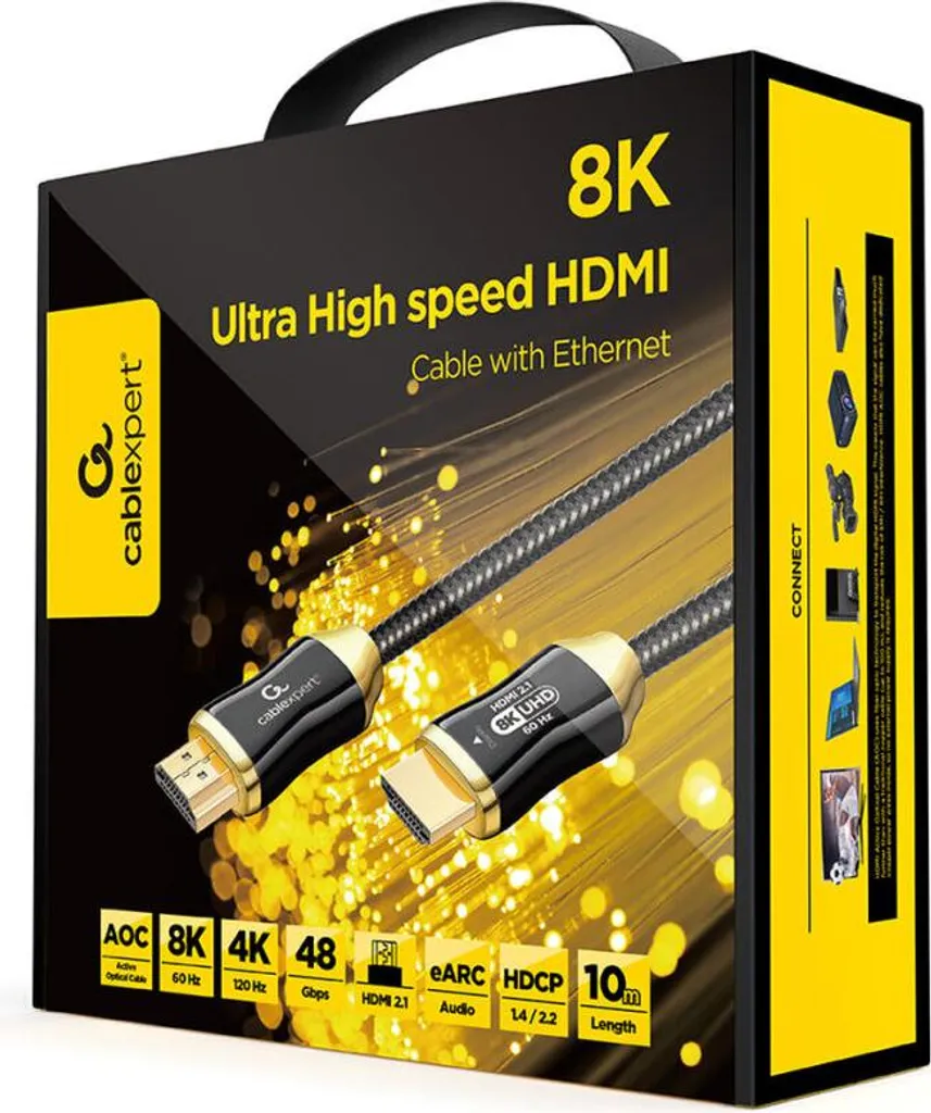 Câble HDMI Longue Distance 10m pour Vidéoprojecteur et Home Cinéma AOC