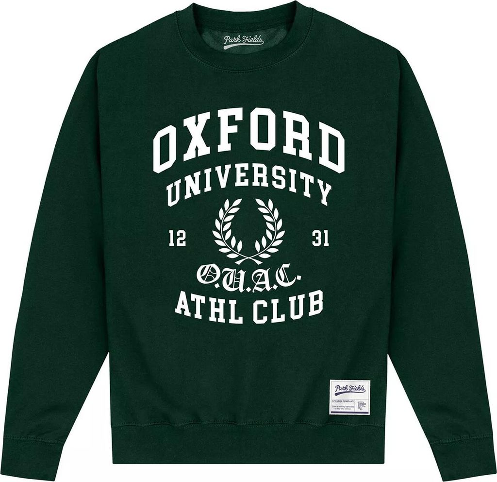 University Of Oxford - "Athletic" Sweatshirt für Herren/Damen Uni PN757 (XL) (Tannengrün)