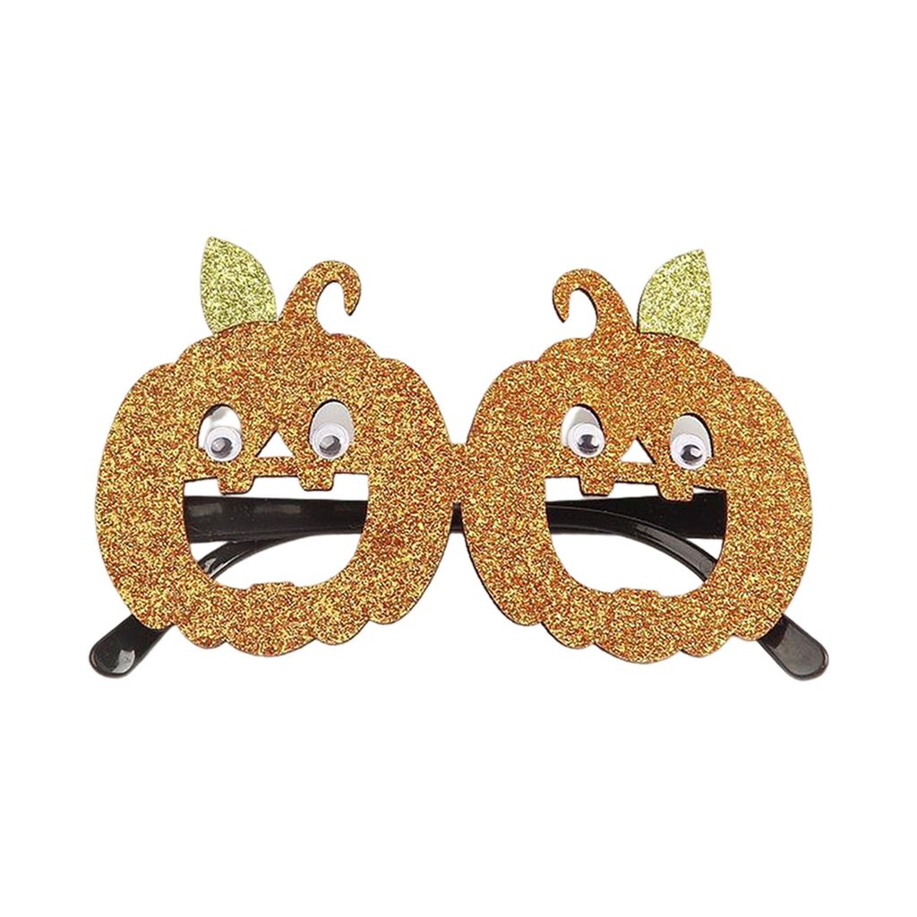 Gläser, gruselige Halloween-Brillen, feine Verarbeitung, Cartoon-Design, schaffen Atmosphäre, langlebige Party-Dekoration, Essentials-Brillen-A