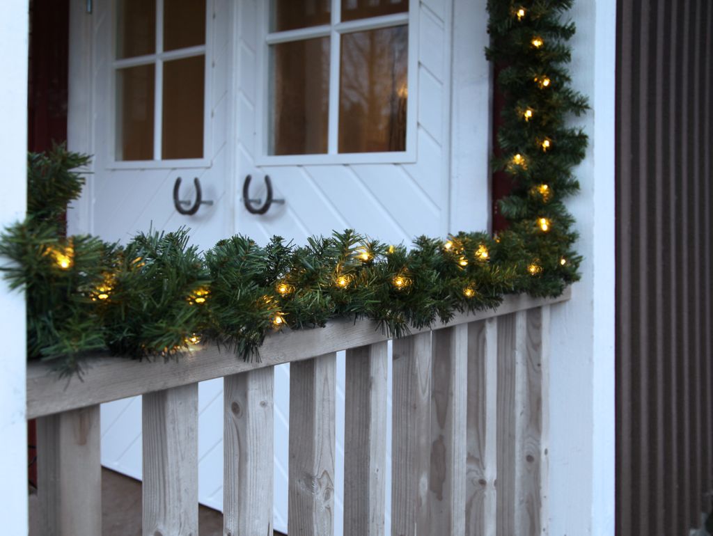 Produktbild von Flexible Girlandenhalter Zhengmy Weihnachtsgirlanden 24 Stück - 76cm Gold, Dekorative Bindebänder Für Geländer Girlanden Krawatten