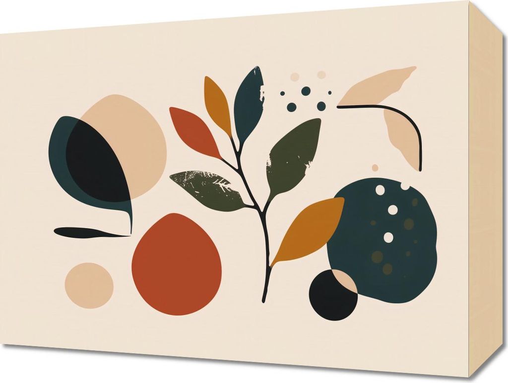 Bild 40x30cm Garten der Melancholie