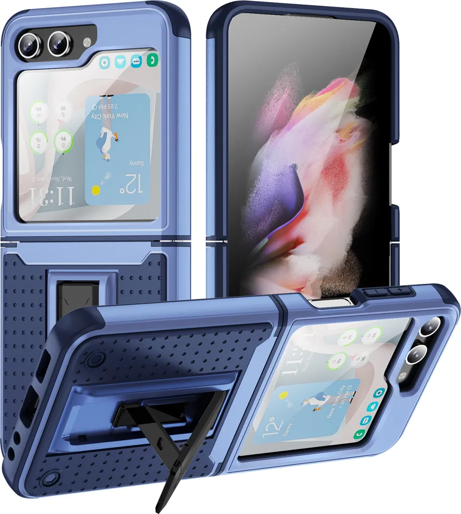 Offerta Cover Samsung Z Flip 5 Antiurto - Qualità Prezzo Viola Blu
