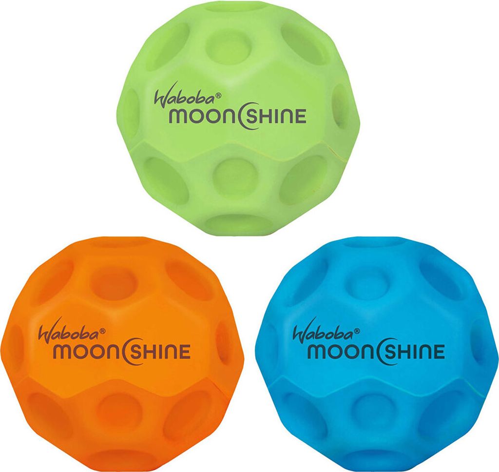 Waboba Moonshine Moon Ball – Superhüpfender Ball mit Leuchteffekt