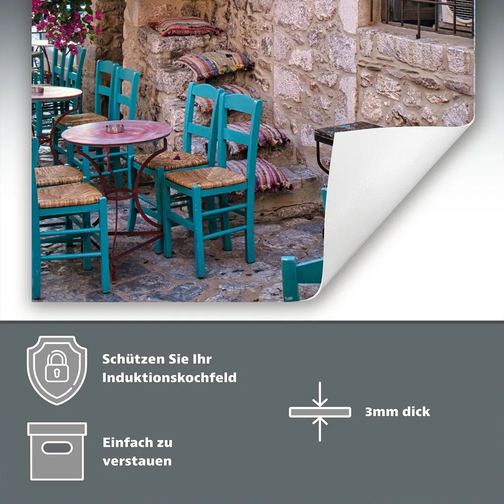 Tappetino Induzione 90x52 DarHaus: Protezione Roll-up Design Urban City - 5