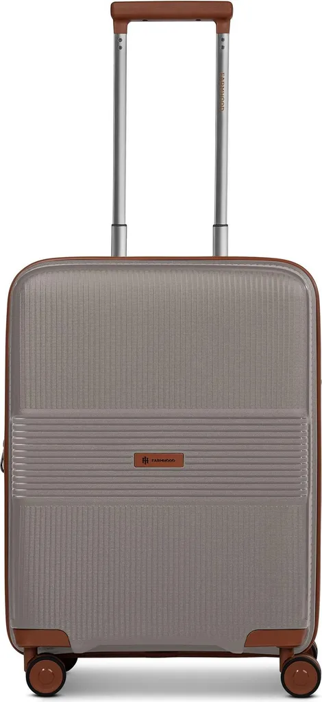 Farmhood Eco Edition 02 Trolley Cappuccino: Valigia Sostenibile con Ruote