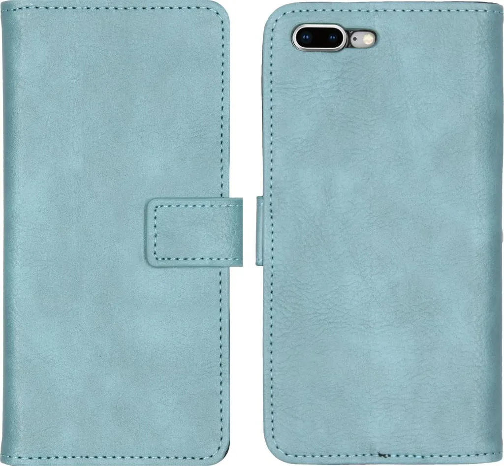 Cover iPhone 8 Plus imoshion Azzurra - Custodia Libro con Porta Carte