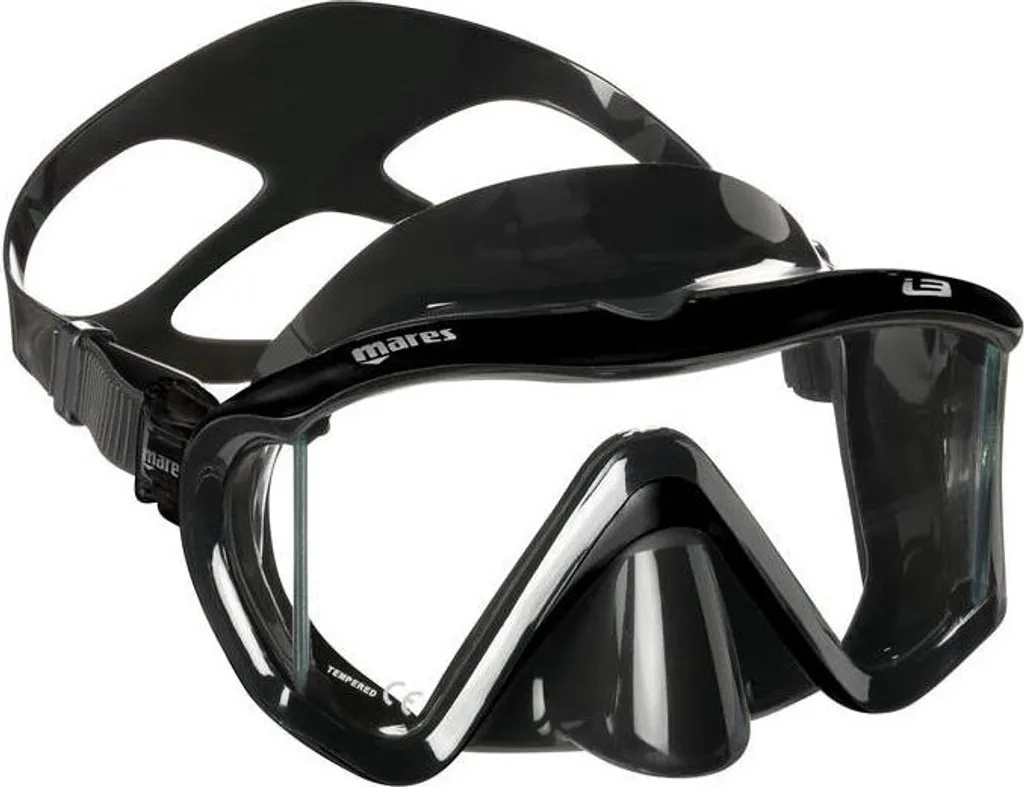Masque de plongée Mares i3 Sunrise - Jupe Transparente Grand Angle - 2