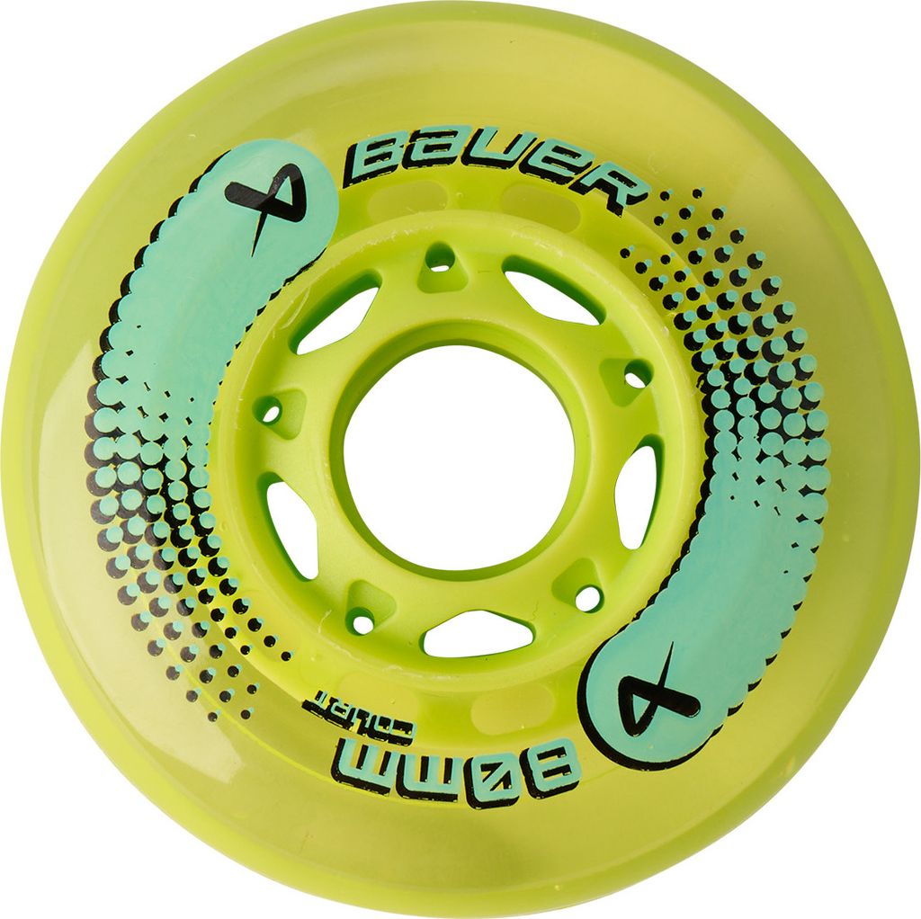 BAUER Inlinehockey Rolle Court 76A 4er-Set, Rollengröße:68