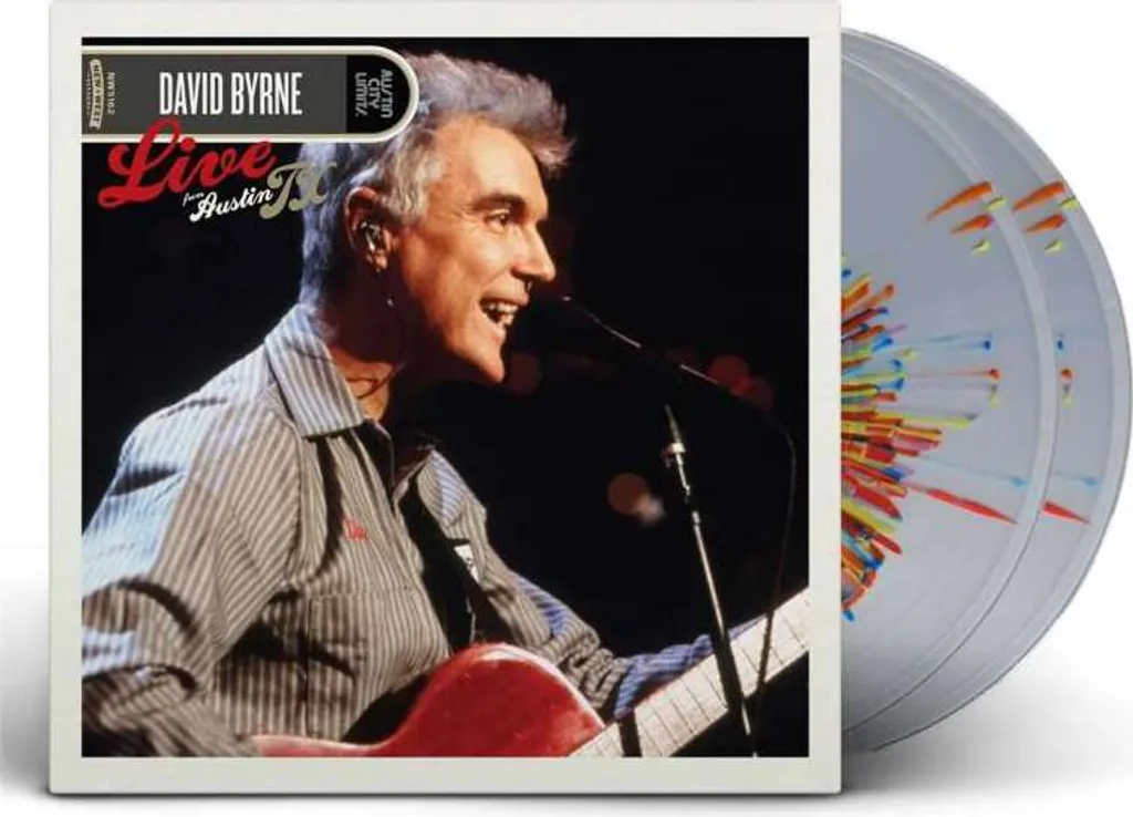 David Byrne Live From Austin TX Vinyle LP pour Collectionneur et Fan