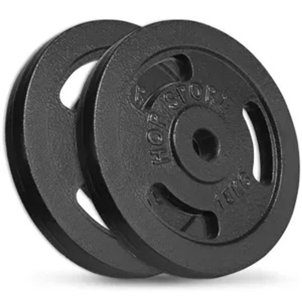Hop-Sport 30 kg Hantelscheiben-Set  2x15kg 30/31mm Gripper Produktbild 