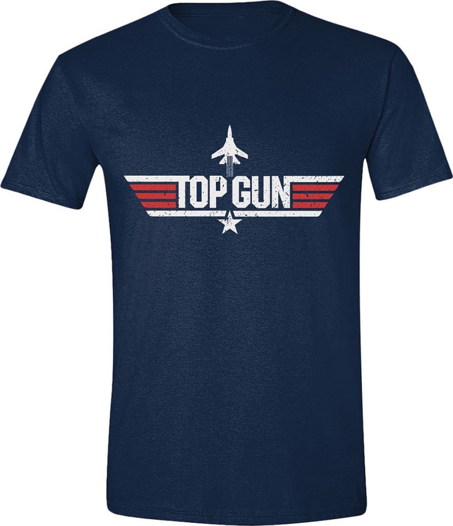 Top Gun - Logo t-shirt - Blau, Größe:XLarge