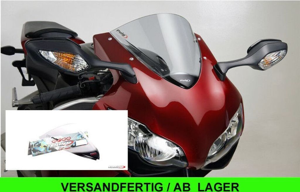PUIG 4623W Racingscheibe passend fuer HONDA CBR1000RR FIREBLADE Transparent