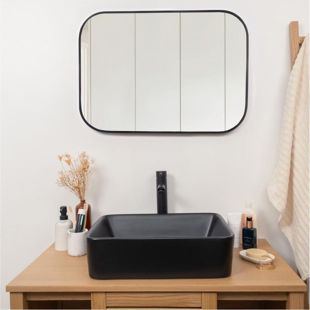 CLINT rechteckiges Aufsatzwaschbecken 48x37cm