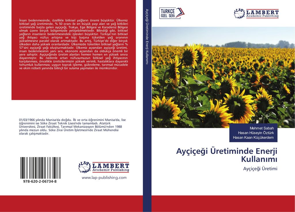 Ayçiçe¿i Üretiminde Enerji Kullan¿m¿