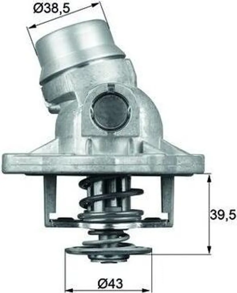 Thermostat d'Eau 88°C pour BMW Série 7 E65 E68 - Circuit Refroidissement - 2