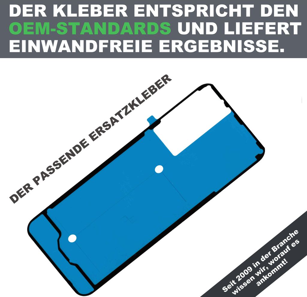Samsung Galaxy A15 5G Lte 4G Akkudeckel Klebefolie Kleber Backcover Rahmen Batterie Glue