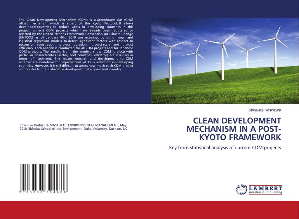 Clean Development Mechanism In A Post-Kyoto Framework