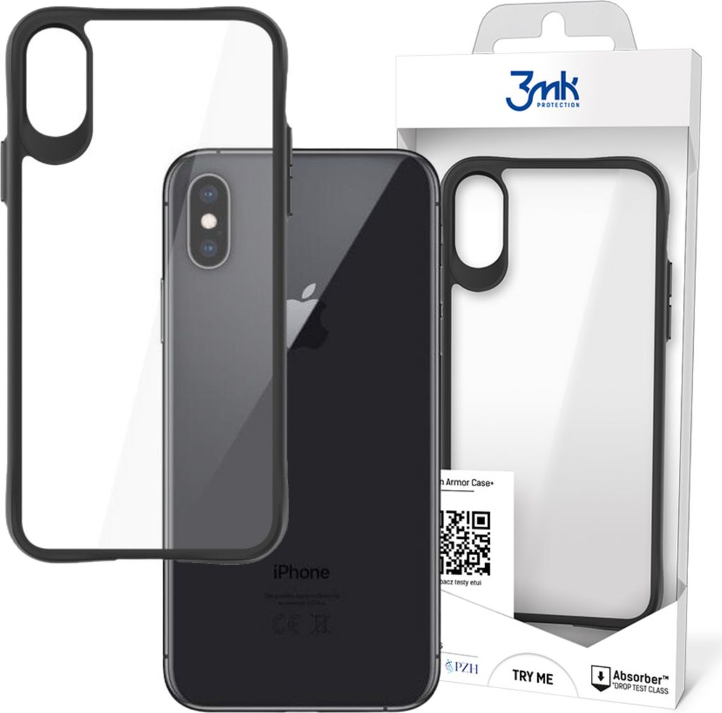 3MK SatinArmor+ Case iPhone X/Xs Military Grade Schutzhülle