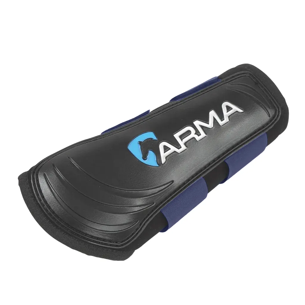 Ghette ARMA Neoprene ER200 Blu Navy Cob | Protezione Cavallo Professionale