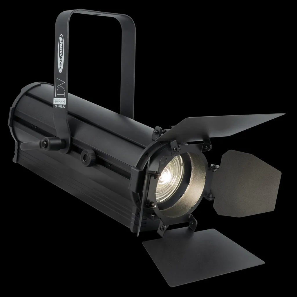 Showtec ACT 50 Projecteur Fresnel LED RGBAL 50W pour Théâtre et Scène