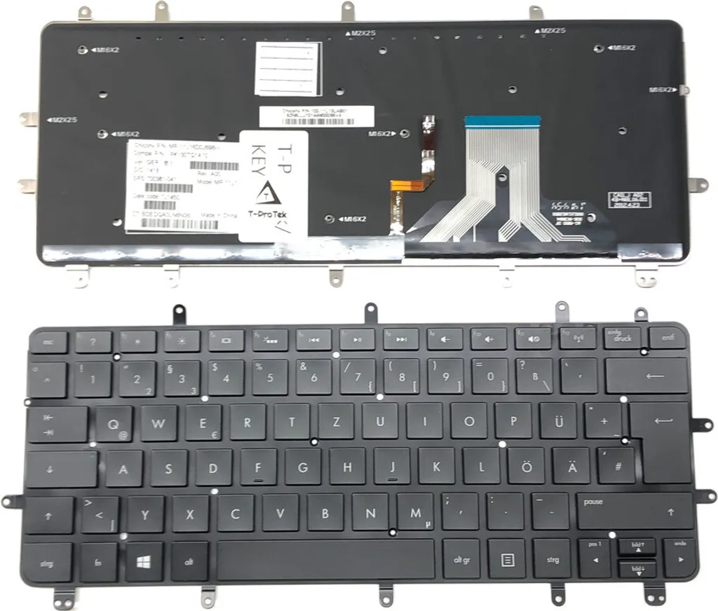 Clavier de Rechange pour PC Portable HP Envy Spectre XT 13-2000 Français