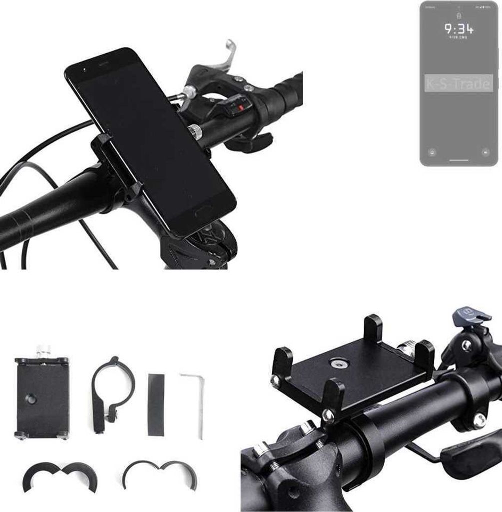 K-S-Trade Handyhalterung für das Fahrrad kompatibel mit Leica Leitz Phone 3 Halter Lenkstange Fahrradhalterung Motorrad Bike Mount Befestigung