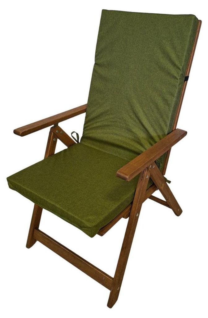 Waterproof Oxford Garden Deck Green Kodura Chair Cushion
