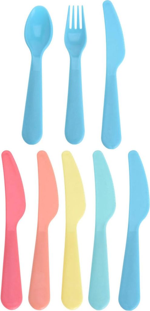 Besteckset - 18-tlg. - aus Polypropylen