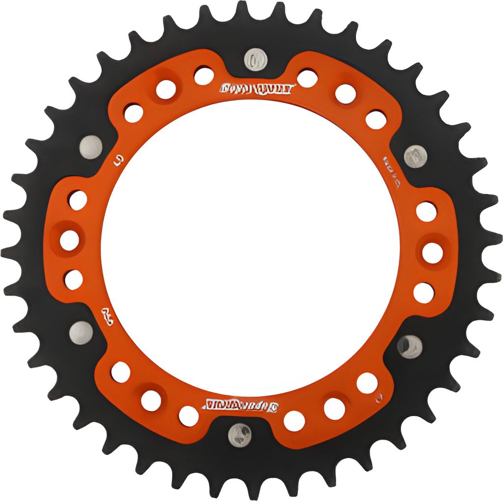 Stealth-Kettenrad Supersprox 520 - 40Z (orange) RST-990:40-ORG|ID 125,0 LK 150,0 6-Loch