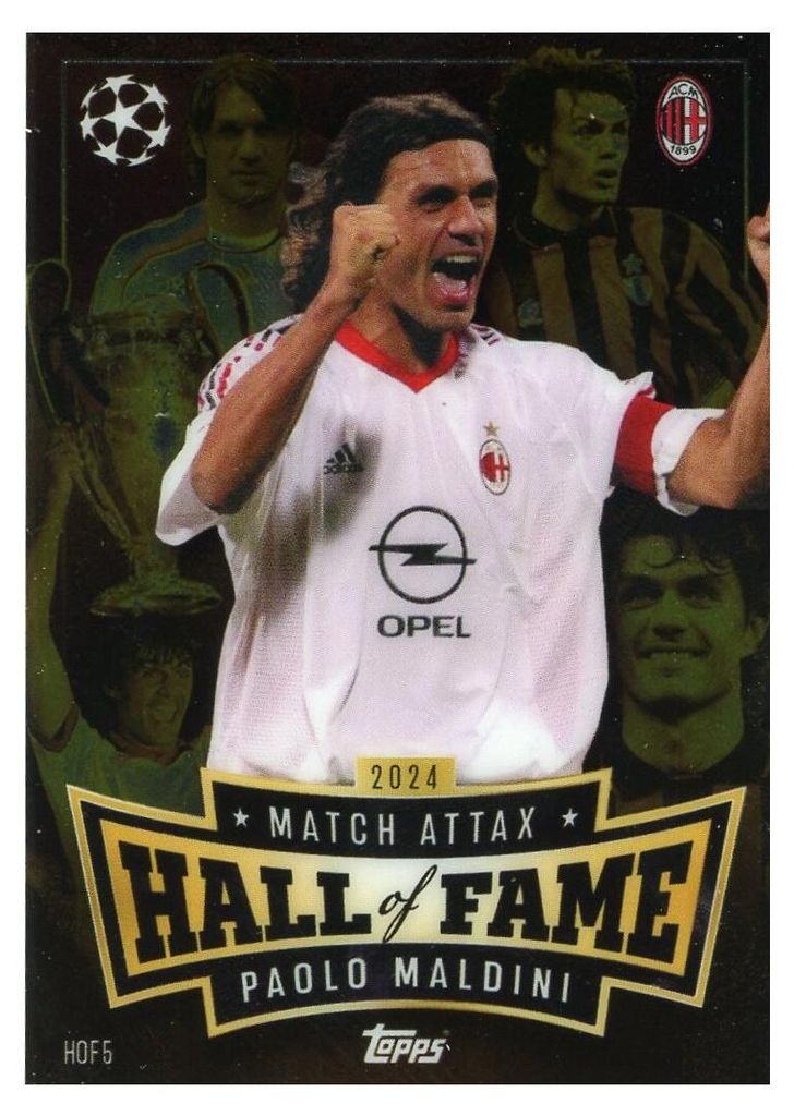 HOF 5 – Paolo Maldini – Hall of Fame Chrome – 2024/2025