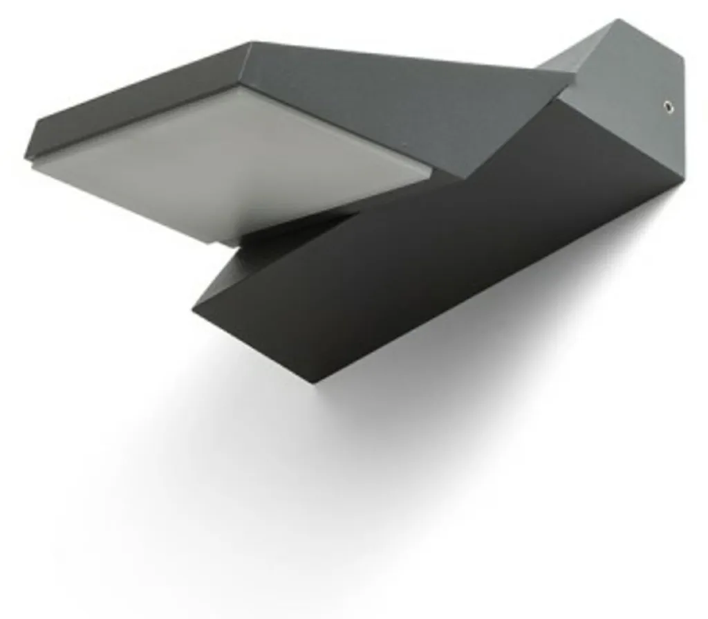 Luminaires extérieurs LED : applique TWIST anthracite étanche IP65 230V