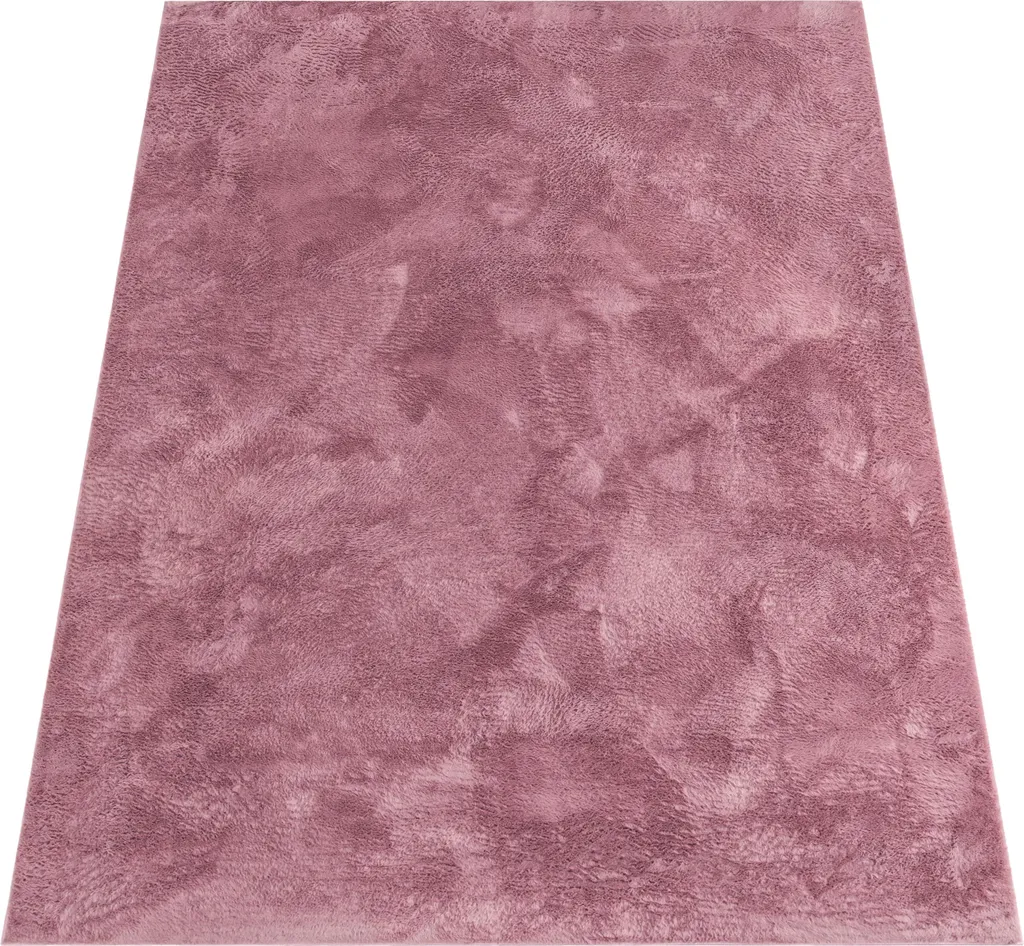 Tapis de Couloir Rose Mauve 80x300 cm - Confort Moelleux Shaggy