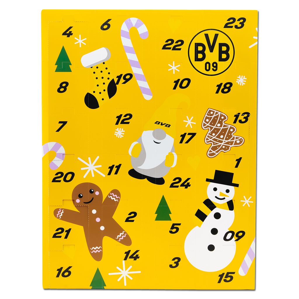 BVB Dortmund BVB Socken-Adventskalender GELB STCK