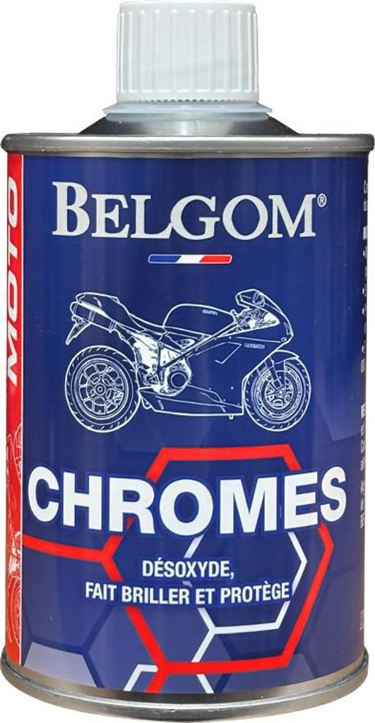 BELGOM Chrom-Politur - 250ml Flasche