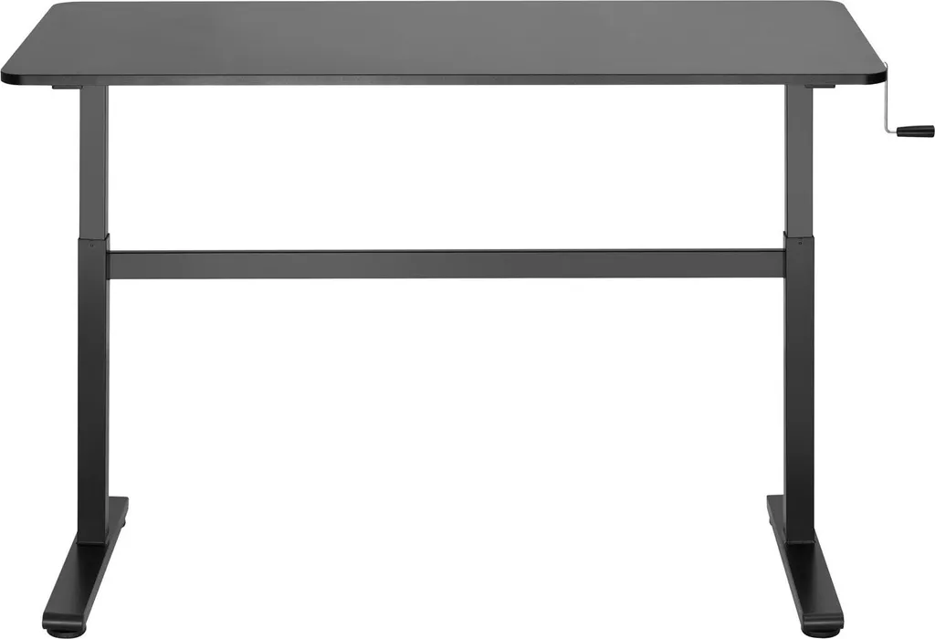 Bureau manuel réglable 140x60cm SV - Large plateau et structure stable pro - 3