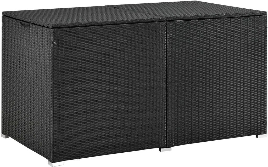 Juskys Polyrattan Auflagenbox Ikaria 950 L inkl. Deckel mit Produktbild 10