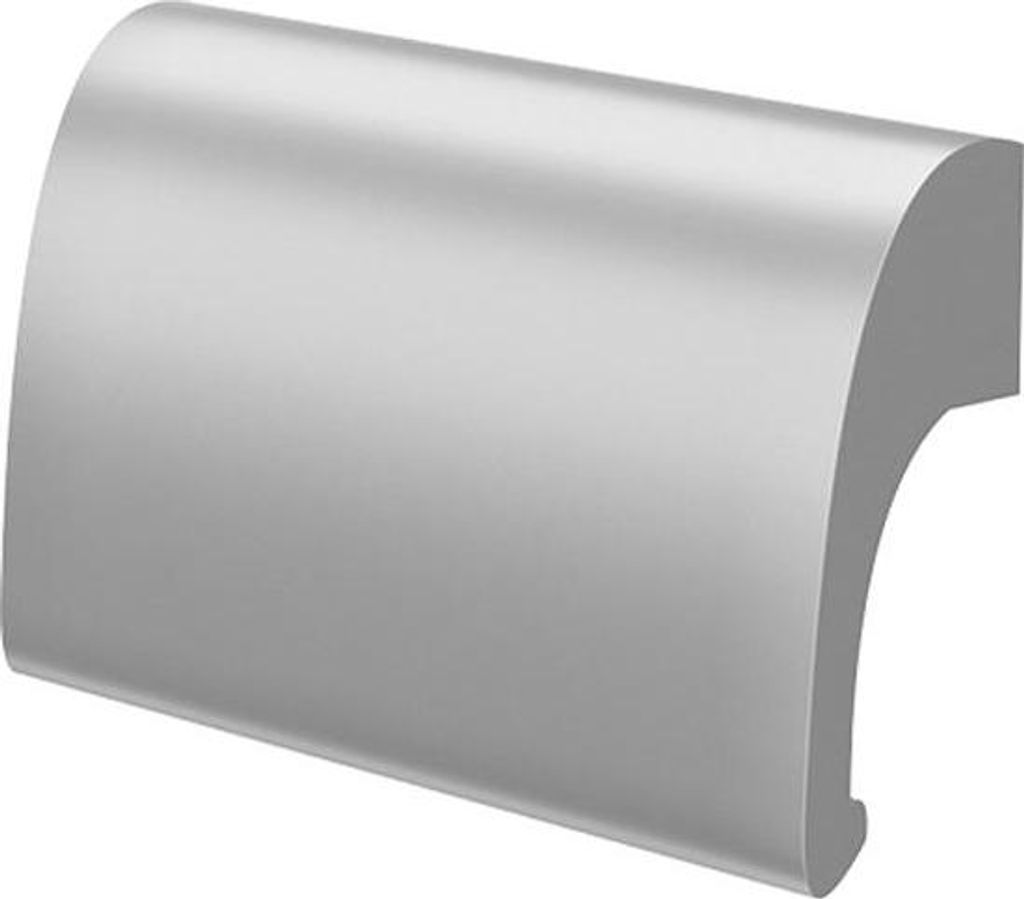 NAJDER INOX Balkontürgriff Aluminium Edelstahl Balkongriff Balkontürschnapper Balkon Terrassentürgriff (F1 matt)