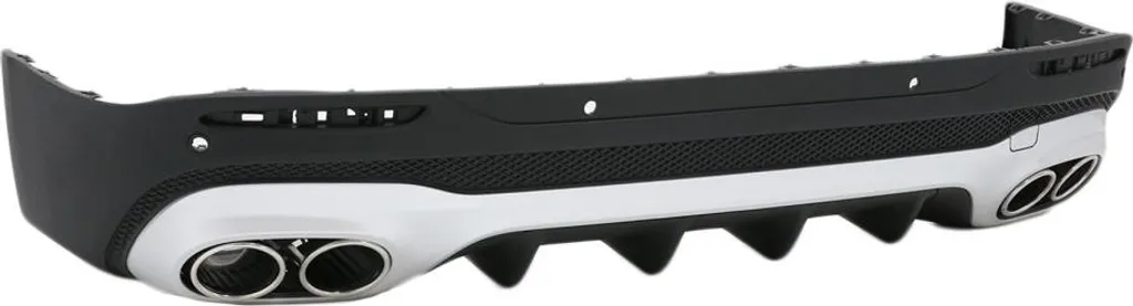 Diffuseur Design 45S avec Sorties Chromées pour Mercedes GLB X247 SUV - 3