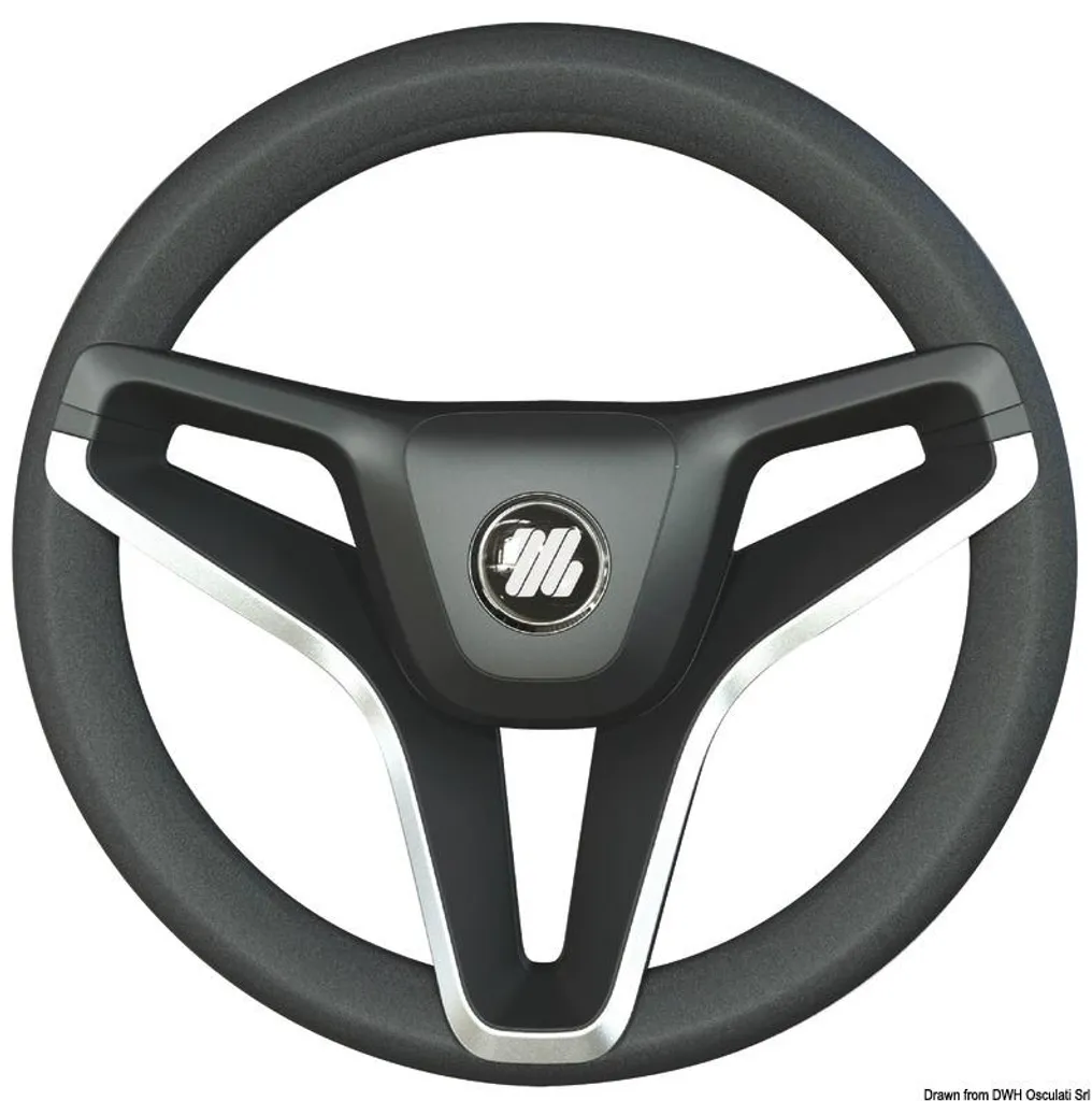 Barre à roue Portofino 350mm rayons argent Ultraflex en acier durable