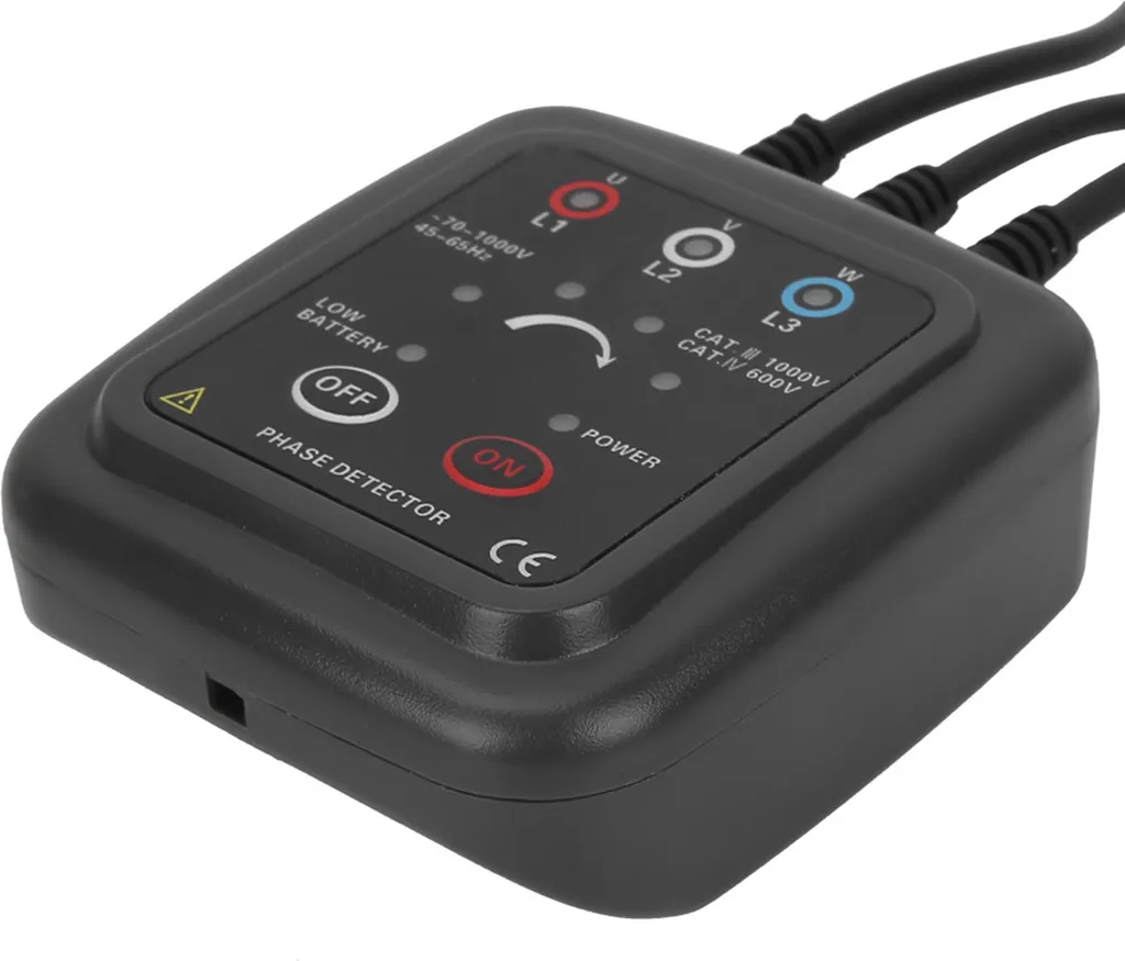 Détecteur de Séquence de Phase à Induction Magnétique AC 70-1000V