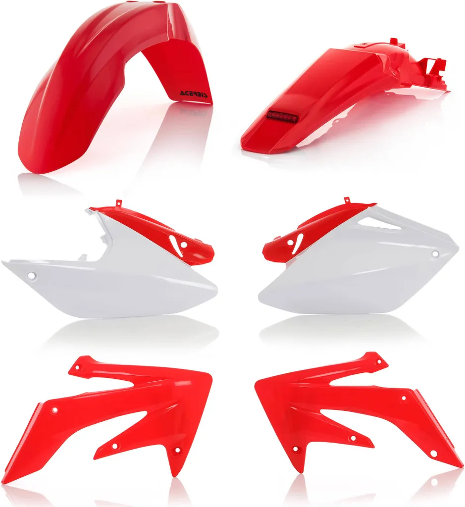 Plastiques moto cross ACERBIS kit habillage HONDA CRF 250 X rouge
