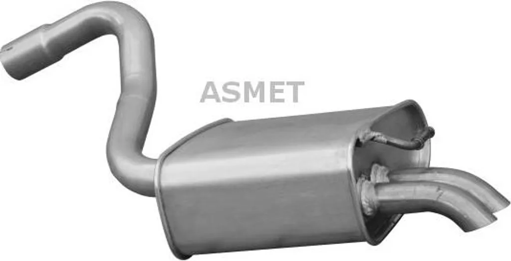 Silencieux ASMET 7204 contre le bruit d'échappement Mondeo OE 1148401