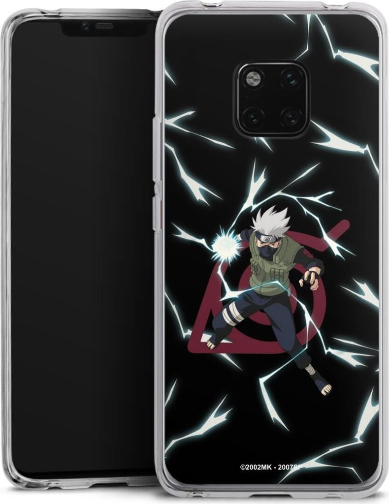 DeinDesign Handyhülle für Huawei Mate 20 Pro Silikon Hülle Case Smartphone Schutzhülle Naruto Shippuden Offizielles Lizenzprodukt Kakashi