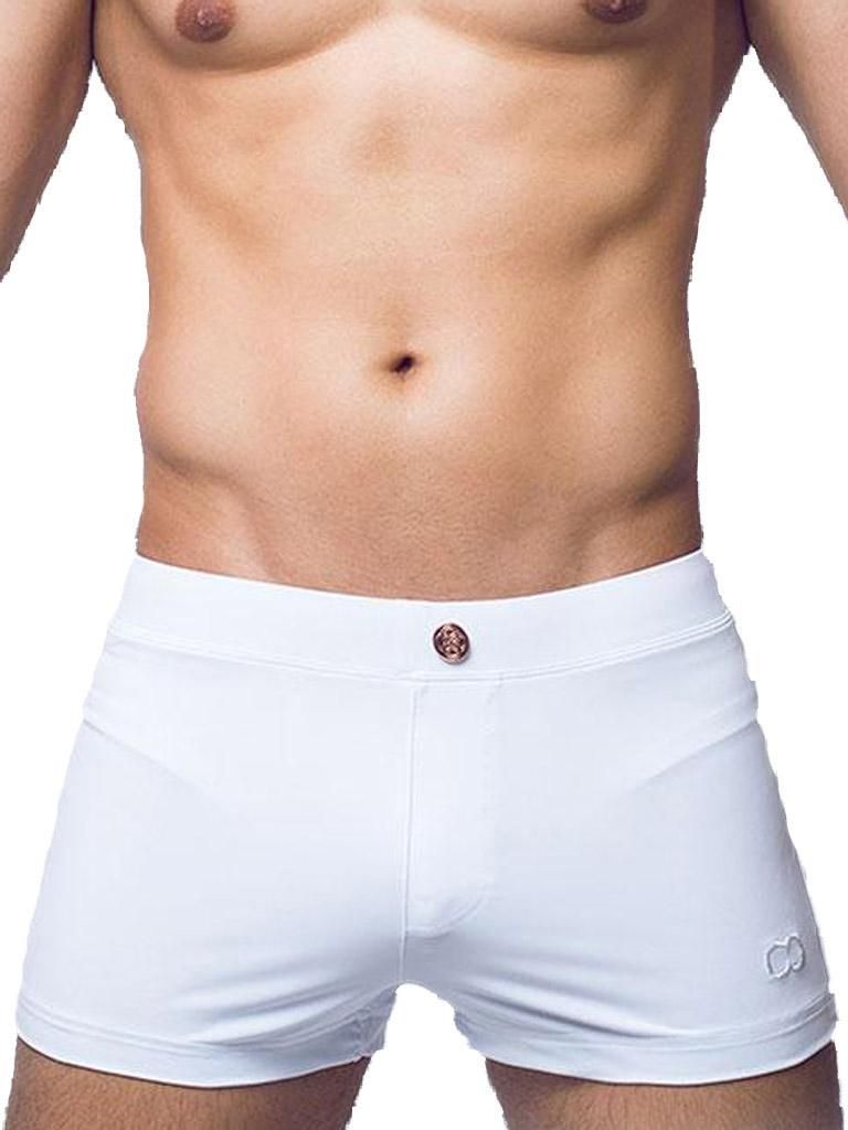 2Eros Bondi Bar Beach Swim Trunks White M